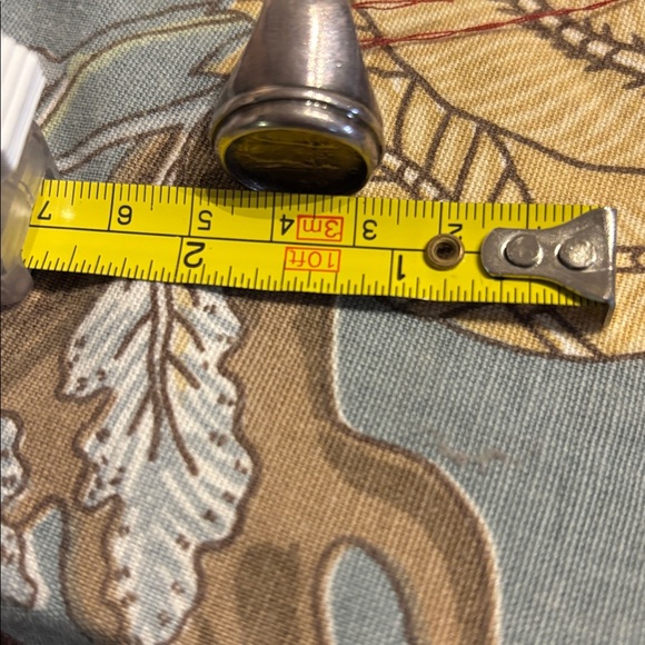 Vintage Silver Ring with Gold Coin - Picture 5 of 5